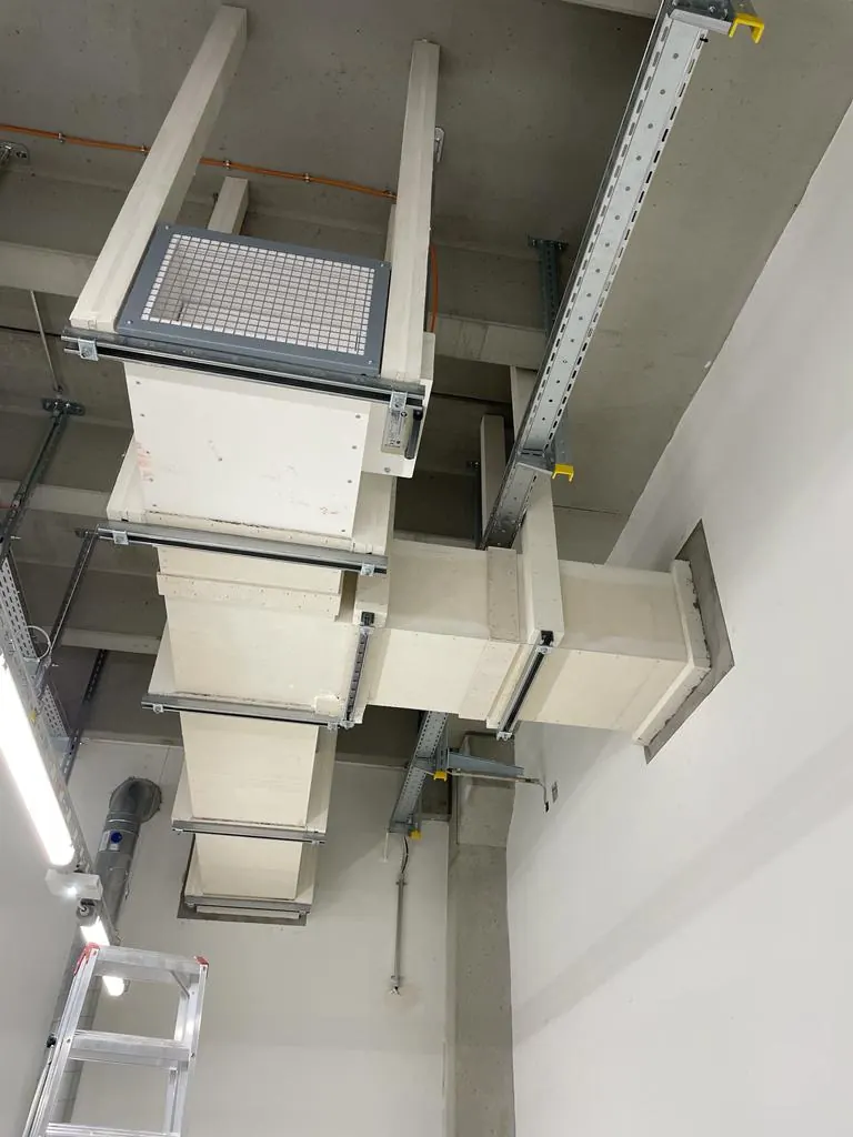 Brandschutzarbeiten von heby, Baustellenfoto 9