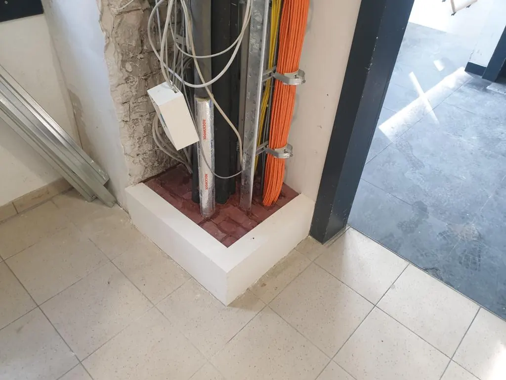 Brandschutzarbeiten von heby, Baustellenfoto 20