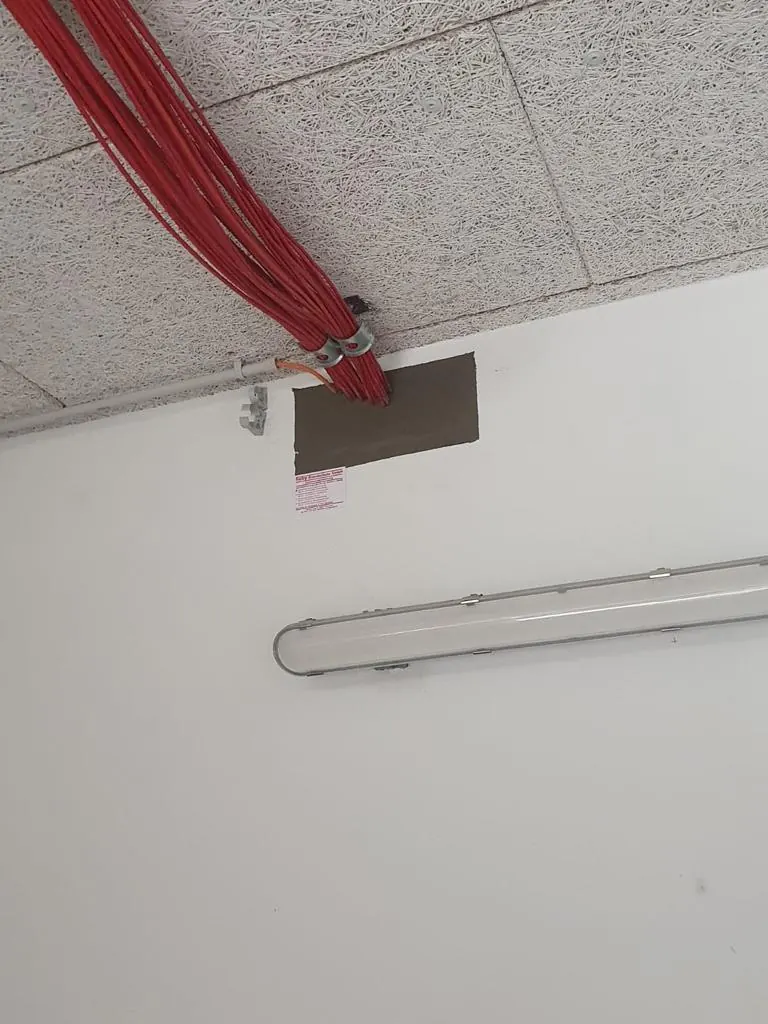 Brandschutzarbeiten von heby, Baustellenfoto 38